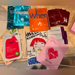 Sold - Facial beauty treatment masks
